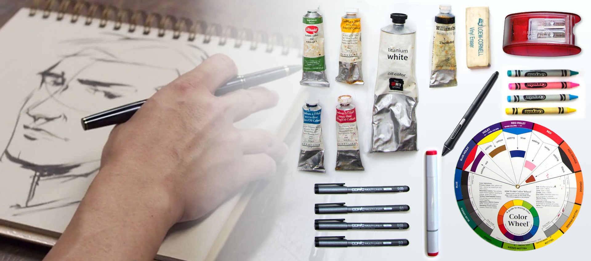 دوره نقاشی برای صفر کیلومترها